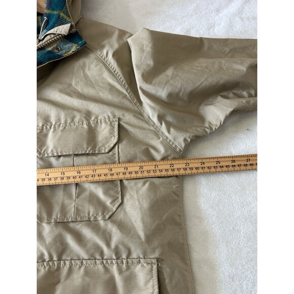 Woolrich Mens Jacket Large Mountain Parka Wool Lined Chore Coat USA Vintage - Picture 7 of 12